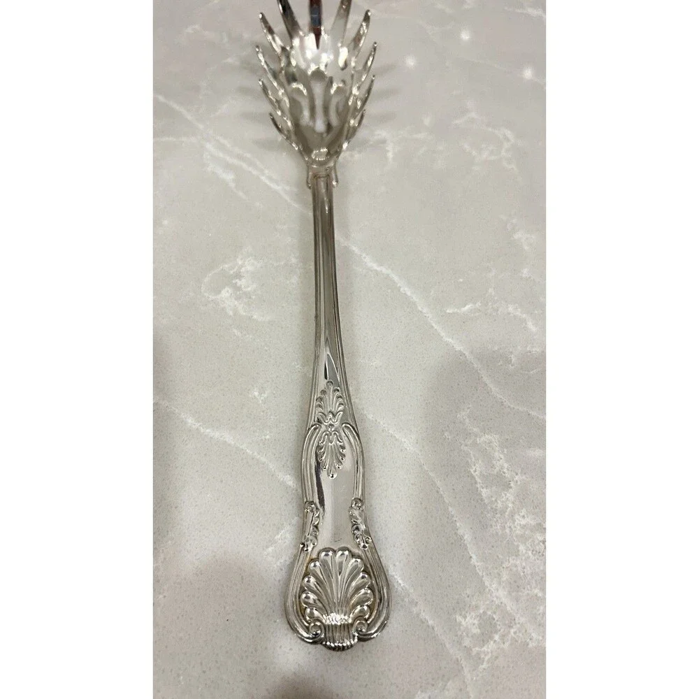 The Sheffield Silver Company Silverplate Pasta Scoop Server Italy NOS